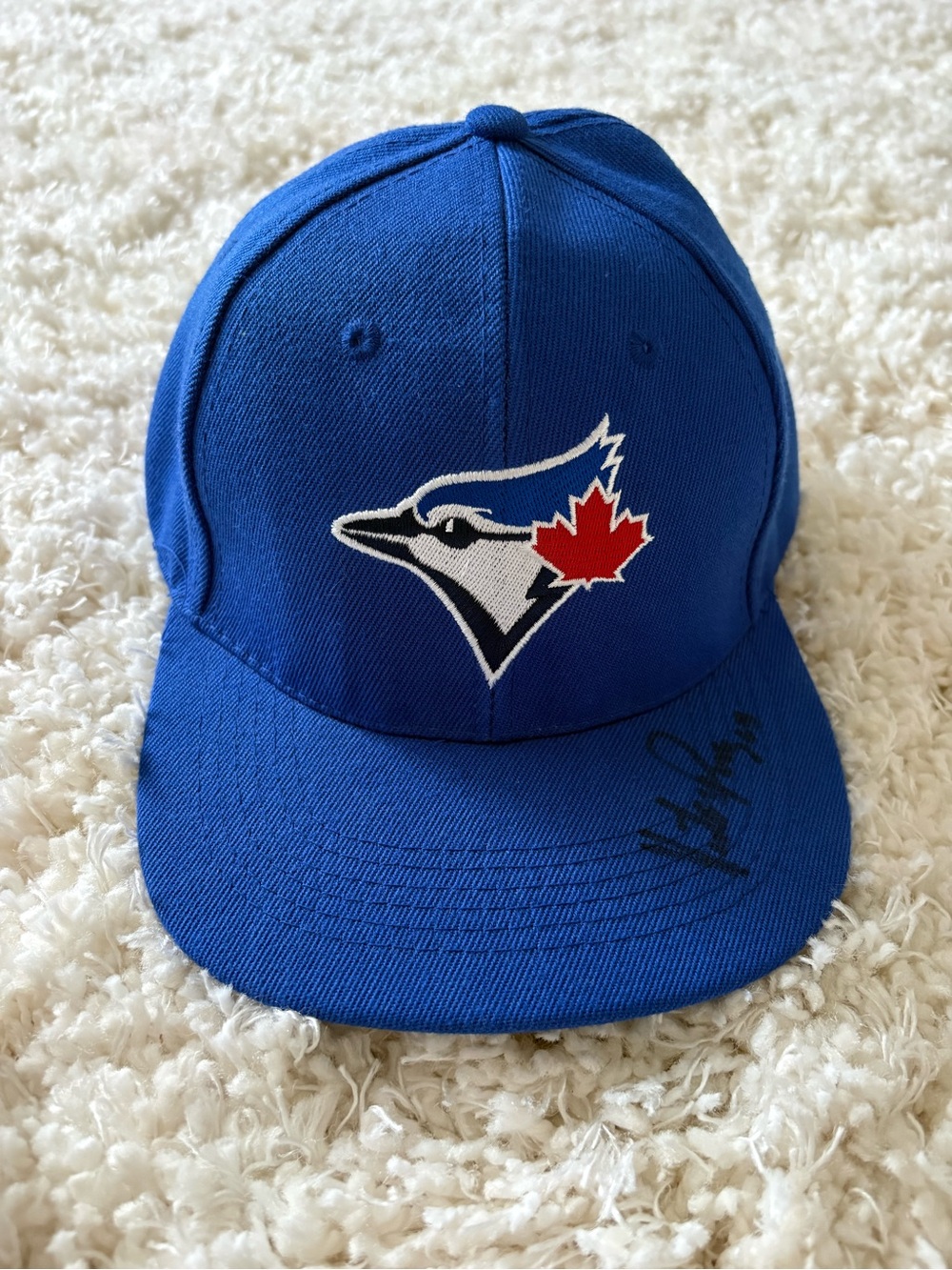 Toronto Blue Jays Baseball Hat - Signed by Hector Perez